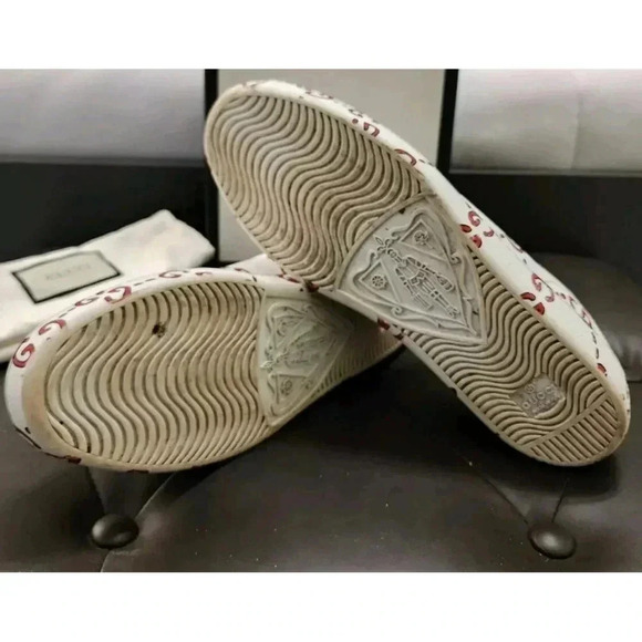 Gucci ace Apollo sneakers womens size 39.5 - Picture 7 of 8